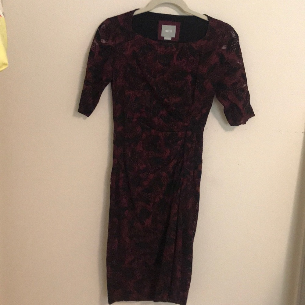 Maeve purple dress.